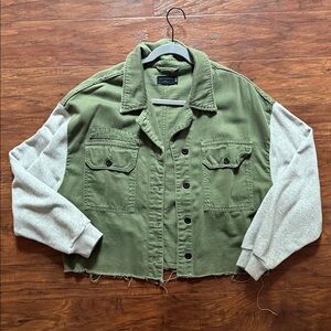 All Saints Olive Green Jacket